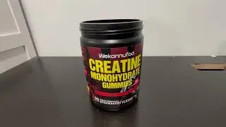 Wekannufod Creatine Monohydrate Gummies for Men & Women