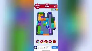 Color Block Jam Level 452 Solution walkthrough 