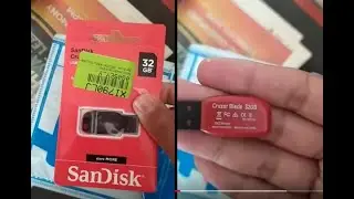 sandisk pendrive 32 gb | sandisk pendrive unboxing