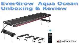 Evergrow AquaOcean IT50 LED light unboxing and review