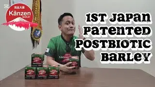 KANZEN BARLEY (1st Japan patented POSTBIOTIC Barley) explanation
