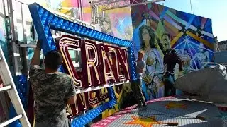 Montage jour 3 Fête foraine Cherbourg 2017