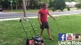 Easiest Way to Cut Your Grass with Uncle Rob