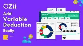 How to Add Variable Deduction in Salary | OZii Payroll Module Tutorial