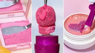 💄 Pink Gloss Makeup Repair 2025 | Satisfying Pink Makeup Fixes & Beauty DIY Transformations