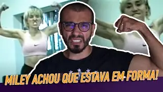 (REACT) MILEY CYRUS - Super Bowl Pre-Show Prep - Professor Bruno Padovani