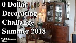 0 Dollar Decorating Challenge Summer 2018