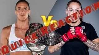 UFC Raleigh/Bellator 238 WMMA Quick Reaction (no footage)