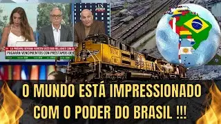 O Mundo Está Impressionado Com A Ferrovia Norte-Sul #Brasil
