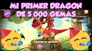 My first 5,000 gem boss dragon ⭐Dragon Mania Legends 968