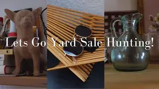 HUGE #SALE - A Weekend Yard Sale + Garage Sale Hunting!