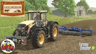 🇬🇧 SAXLINGHAM 🇬🇧 | FIELD PREP AND SEEDING!! | EP 31 | FS25