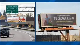 'Let Eastern Oregon Go': Greater Idaho Movement buys billboard space in Salem, along I-5