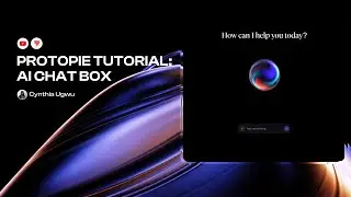 Protopie Tutorial: How to Create an AI Chat Box (Figma to Protopie)