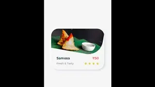 Food Card + Neomorphism(Soft) UI Design using Figma | Speed Prototyping