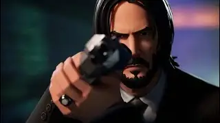 JOGANDO COM JOHN WICK EM PARTIDA TRIO VC SQUAD NO FORTNITE MOBILE USANDO O REDMAGIC 10 PRO.