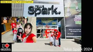 TELUS PARK CALGARY AB/CANADA  🇨🇦 DAY🎉(2024)#familyvlog