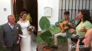 Rocio Silva le canta a la Novia 
