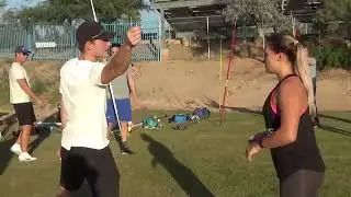 Project Javelin | First session with Thomas Rohler | November 2018