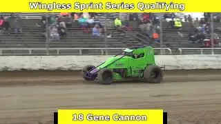 Grays Harbor Raceway, June 17, 2023, Wingless Sprint Series Qualifying