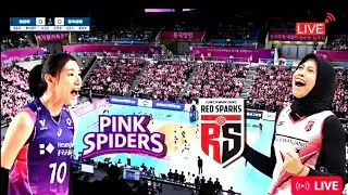 LIVE RED SPARK VS PINGS SPAIDERS HARI INI