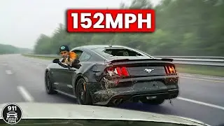 MOST BRUTAL High-Speed Police Chases Caught on Dashcam You Wouldn't Believe if Not Filmed #67