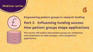 Part 2: Influencing funding success for rare disease research webinar