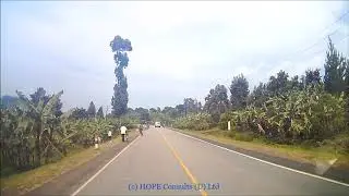 Bunagana to Kampala Highway drive