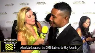 Allen Maldonado at the 2016 Latinos de Hoy Awards