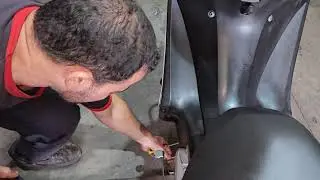 COMO TROCAR A SETA DA BIZ 125!