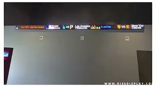 Allevity Entertainment 48 Pixel Sports Ticker