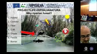 Seminario final LIFE Fluvial: Jaime Fraile presentaci&oacute;n proyecto LIFE Ripisilvanatura