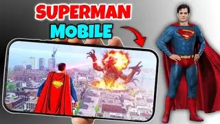 SUPERMAN Game Mobile 🤯 | (150MB) OFFLINE Download Gameplay