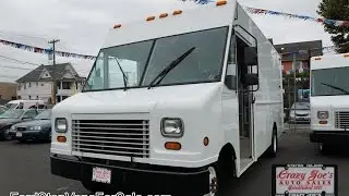 2008 Wide Step Van Ford E350 Dually 14ft Barn Doors