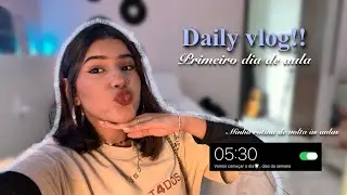 Daily vlog🌟| Primeiro dia de aula no 2º do EM📓💋.