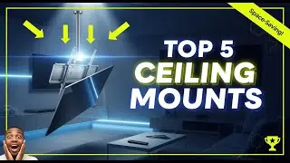 TOP 5 Best TV Ceiling Mounts 2026 | The Ultimate Space-Saving Solution for Your TV