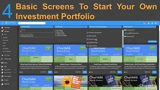 Start investing now! | 4 basic fundamental screens that will boost your search for the best stocks.