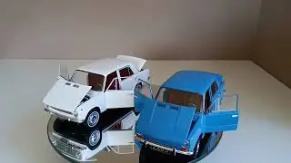Лада Ваз 2101 - Fiat 124  Ixo-models 1/18 car_models1.1 8