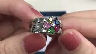 Birthstone Mother Ring Best Gift for Mom
