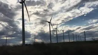 WIND TURBINE FARM-WEATHERFORD, OKLAHOMA -EP32