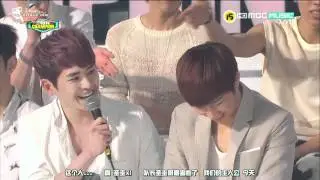 [HD中字]120522 Music Champion INFINITE talk 採訪 cut 1/2