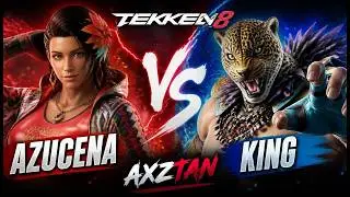 Azucena vs King | Coffee Queen vs Wrestling Beast ⚡ Tekken 8