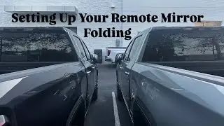 How To Set Up Your Remote Folding Mirrors on Your Sierra