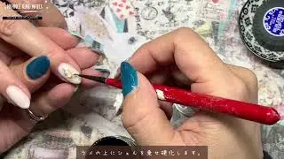 『ニュアンス　リング　ネイル』