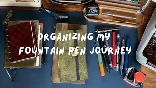 My Pen and Ink Journal | Organizing My Fountain Pen and Ink Collection Using My Traveler's Notebook
