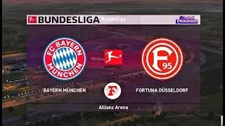 PES 2020 / Бавария - Фортуна / Геймплей Матч