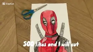 deadpool  drawing