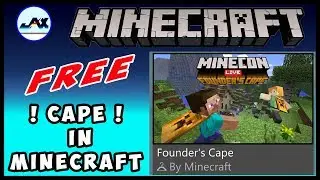 FREE CAPE from the Minecraft Marketplace Minecon 2019