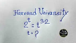 10% Students Failed||Can you solve this problem 2^t=t&sup3;&sup2;||find t=?||