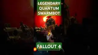 I slay a Legendary Quantum Swarmbot (Fallout 4 - Very Hard Difficulty)